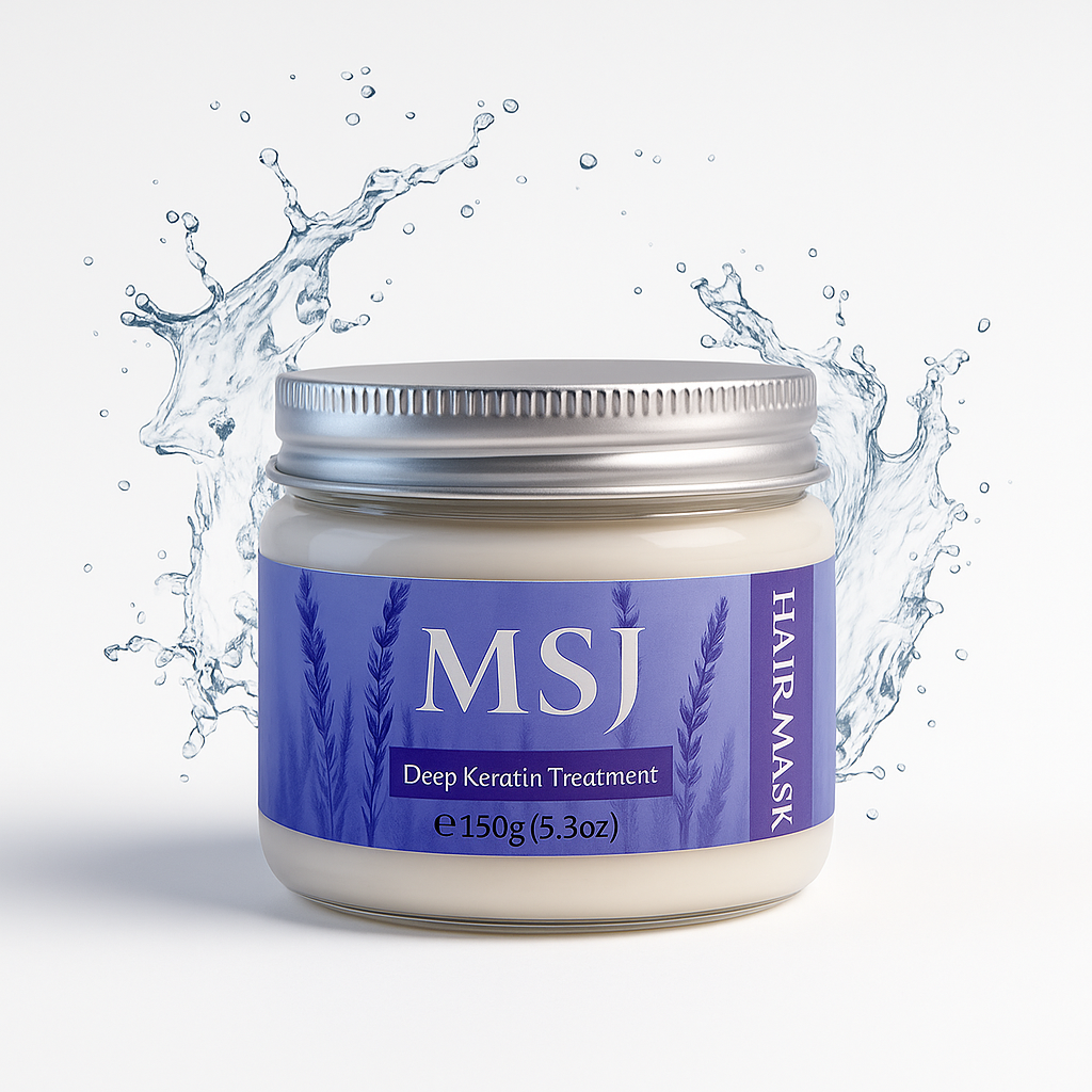 Deep keratin biotins smooth hair mask