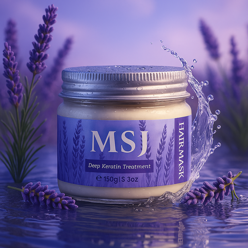 Deep keratin biotins smooth hair mask