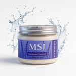 Deep keratin biotins smooth hair mask