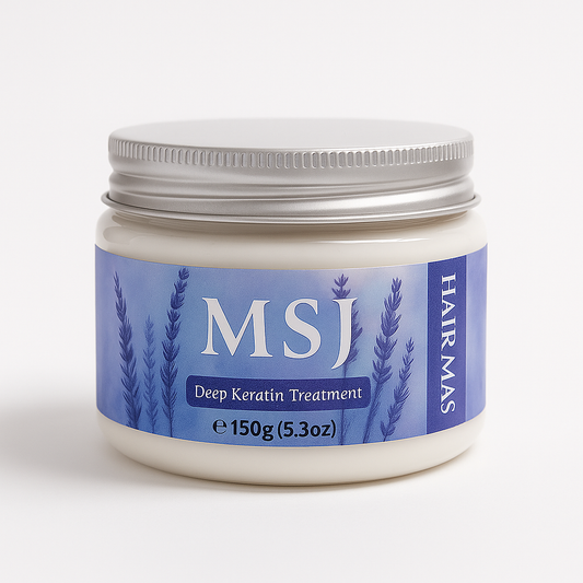 Deep keratin biotins smooth hair mask