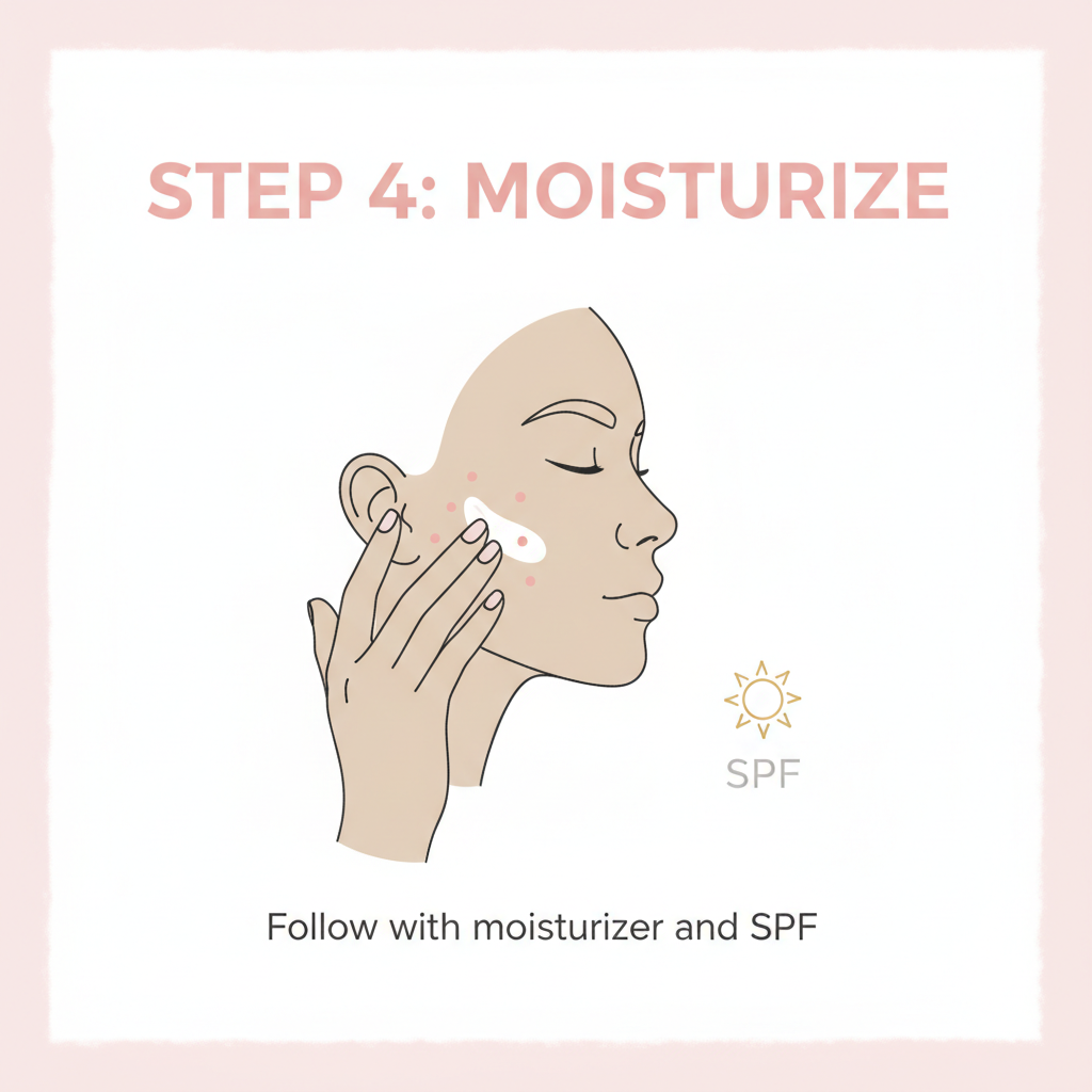 Step 4 - Moisturize